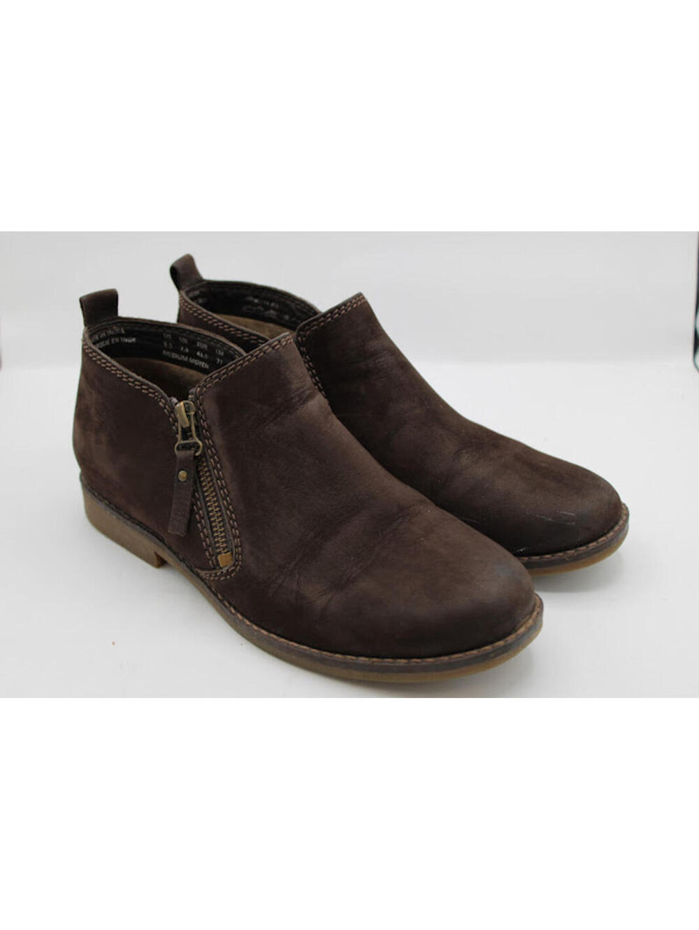 Hush Puppies Brown Ankle Boots Women's Size 9.5M